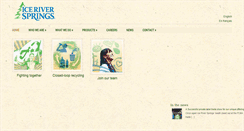 Desktop Screenshot of iceriversprings.com